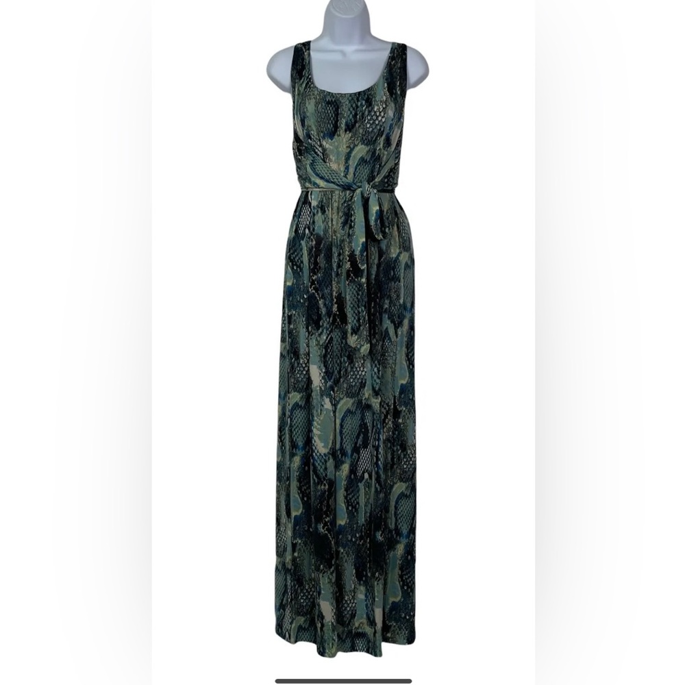 Marisa Kenson Snakeskin print maxi dress NWT $115